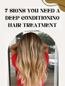 Balayage hair treatemnt